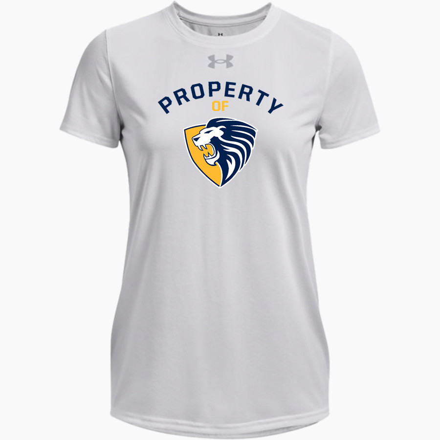 Leadership Prep Lions <span class="pdp-name-mascot">Leadership Prep School Lions</span> UA Women's Team Tech Short Sleeve T-Shirt