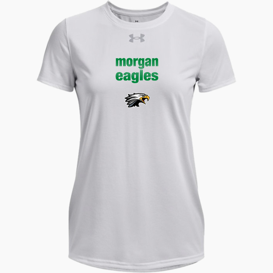 MORGAN HIGH SCHOOL EAGLES UA Women's Team Tech Short Sleeve T-Shirt