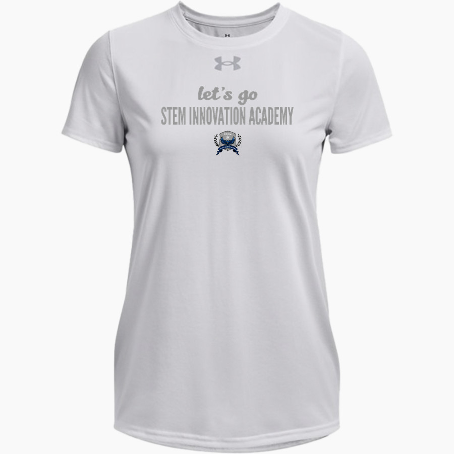 STEM Innovation Academy of the Oranges we rise together <span class="pdp-name-mascot">STEM Phoenix</span> UA Women's Team Tech Short Sleeve T-Shirt