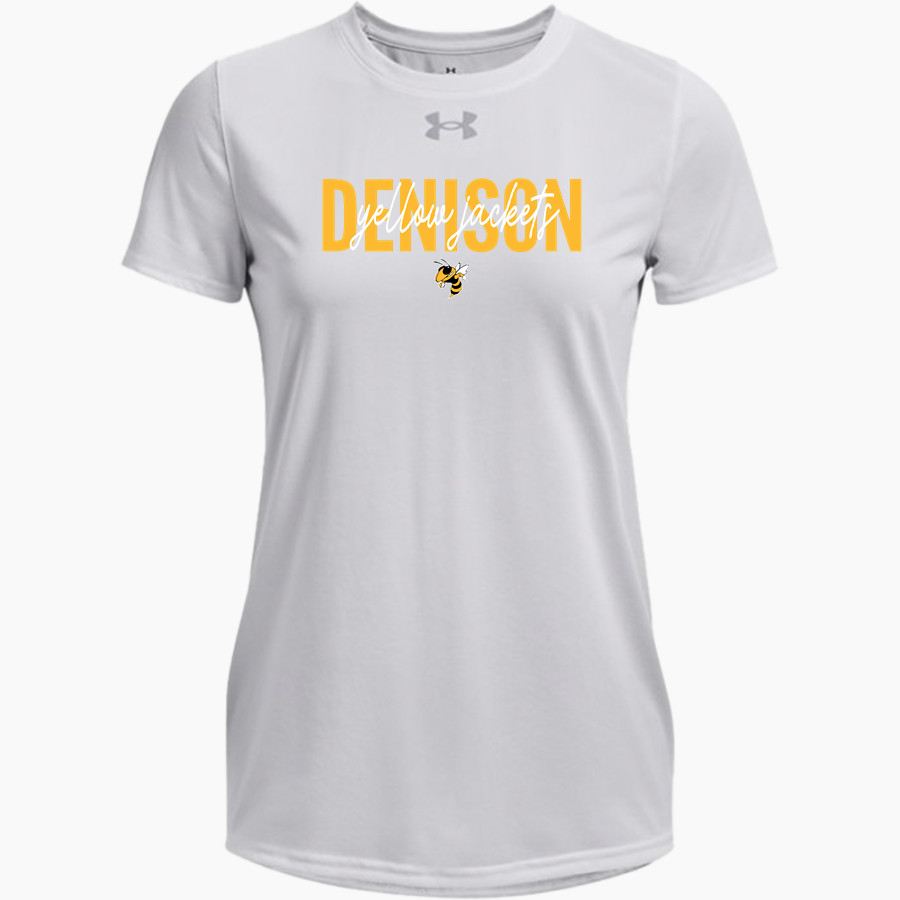 DENISON HIGH SCHOOL YELLOW JACKETS <span class="pdp-name-mascot">DENISON YELLOW JACKETS</span> UA Women's Team Tech Short Sleeve T-Shirt