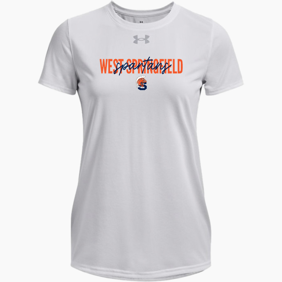 WEST SPRINGFIELD HIGH SCHOOL SPARTANS <span class="pdp-name-mascot">WEST SPRINGFIELD SPARTANS</span> UA Women's Team Tech Short Sleeve T-Shirt