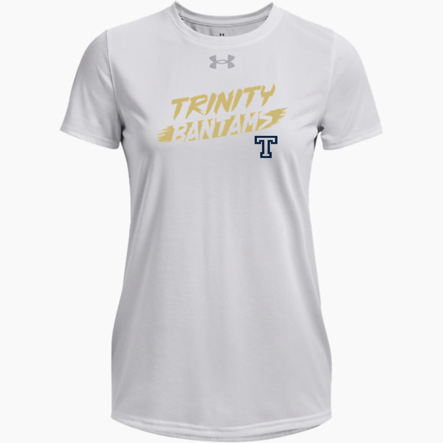 Trinity College Bantams The Official Online Store <span class="pdp-name-mascot">Trinity Bantams</span> UA Women's Team Tech Short Sleeve T-Shirt