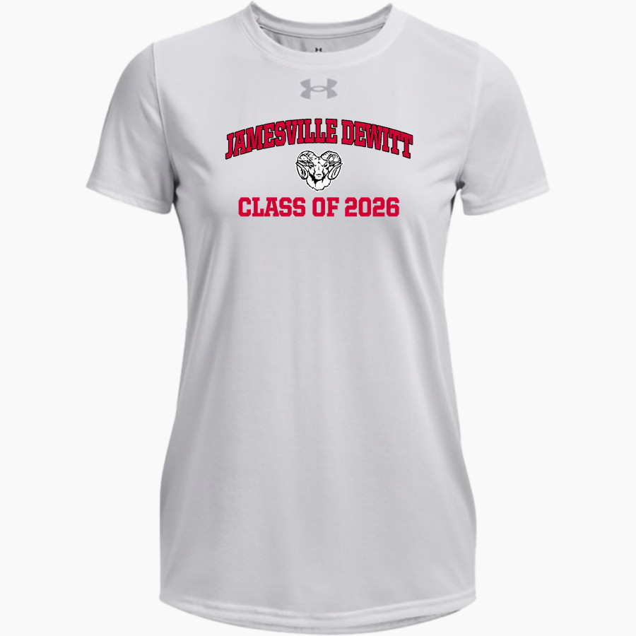 Jamesville DeWitt Red Rams UA Women's Team Tech Short Sleeve T-Shirt