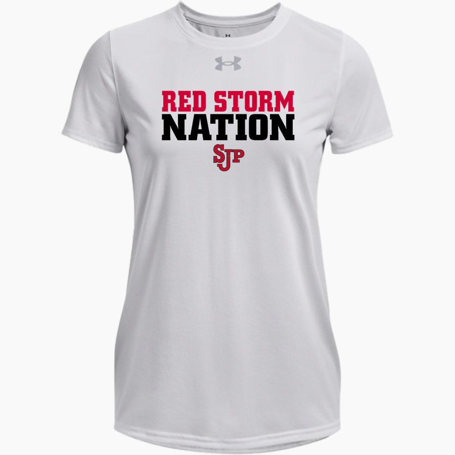 St. John's Prep Red Storm UA Women's Team Tech Short Sleeve T-Shirt