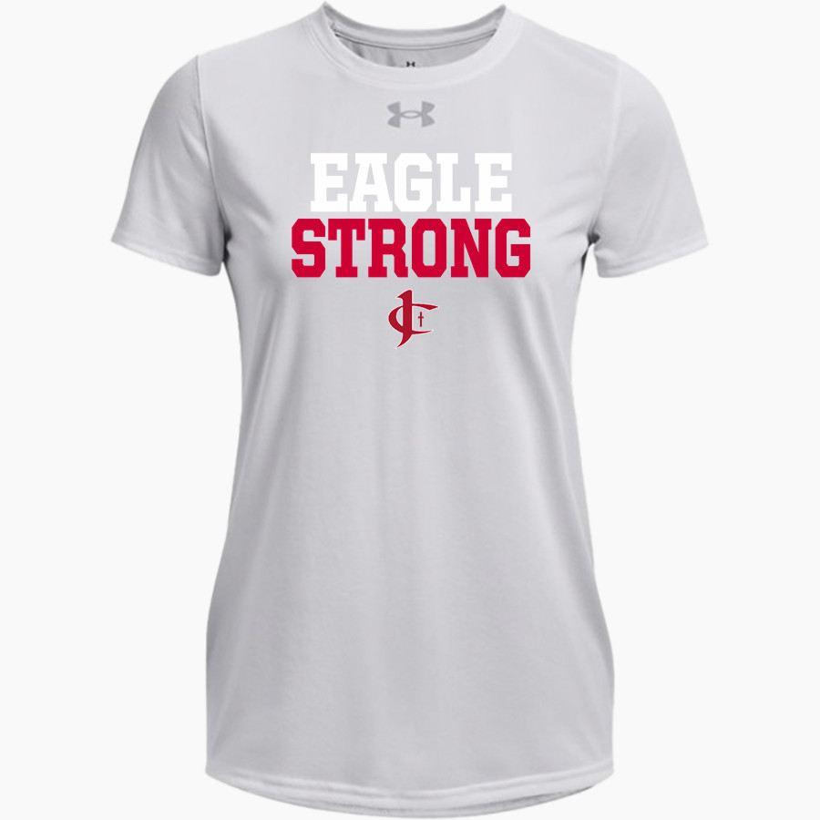 Jupiter Christian Eagles <span class="pdp-name-mascot">Jupiter Eagles</span> UA Women's Team Tech Short Sleeve T-Shirt