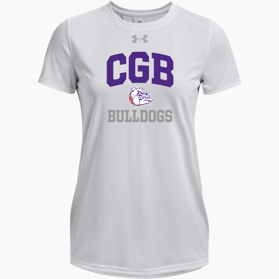 BEMENT MIDDLE SCHOOL BULLDOGS <span class="pdp-name-mascot">BEMENT BULLDOGS</span> UA Women's Team Tech Short Sleeve T-Shirt