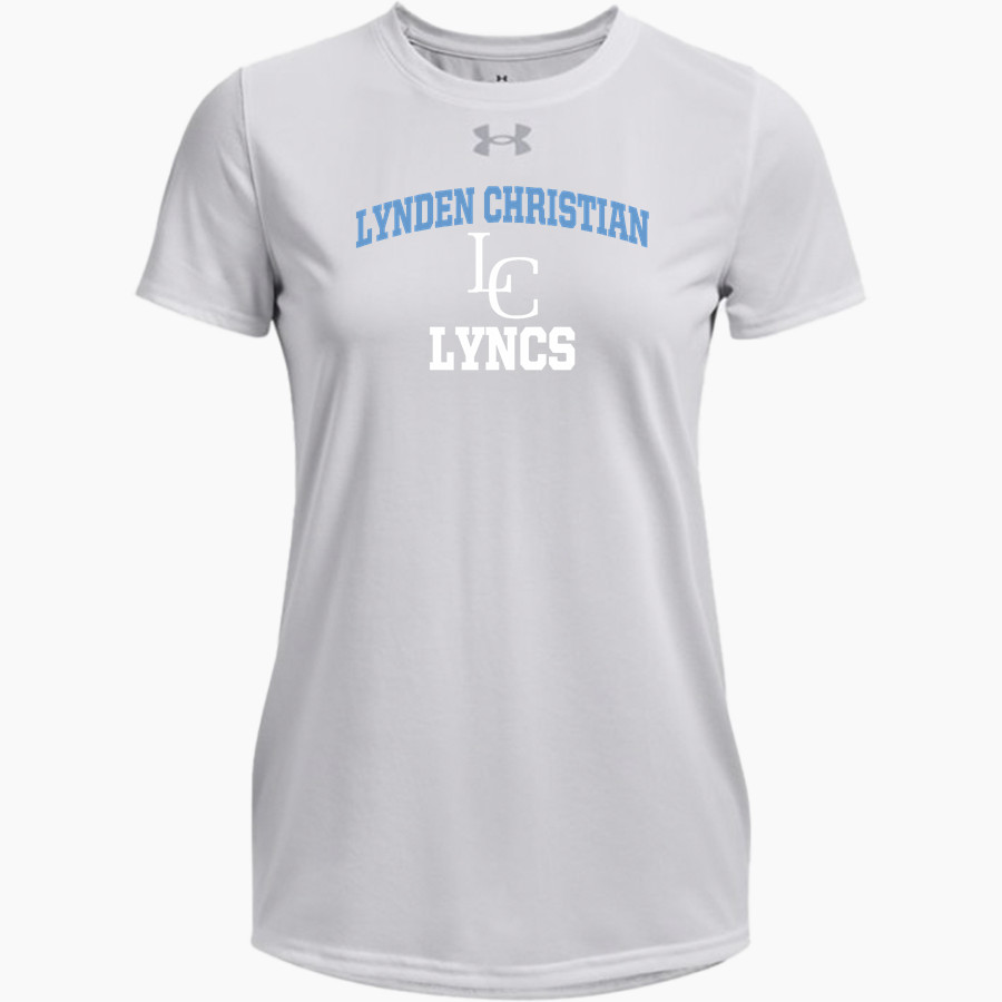 Lynden Christian Lyncs <span class="pdp-name-mascot">LYNDEN CHRISTIAN HIGH SCHOOL Lyncs</span> UA Women's Team Tech Short Sleeve T-Shirt