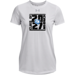 Crow Tigers <span class="pdp-name-mascot">Crow Middle School Tigers</span> UA Women's Team Tech Short Sleeve T-Shirt Front Thumbnail
