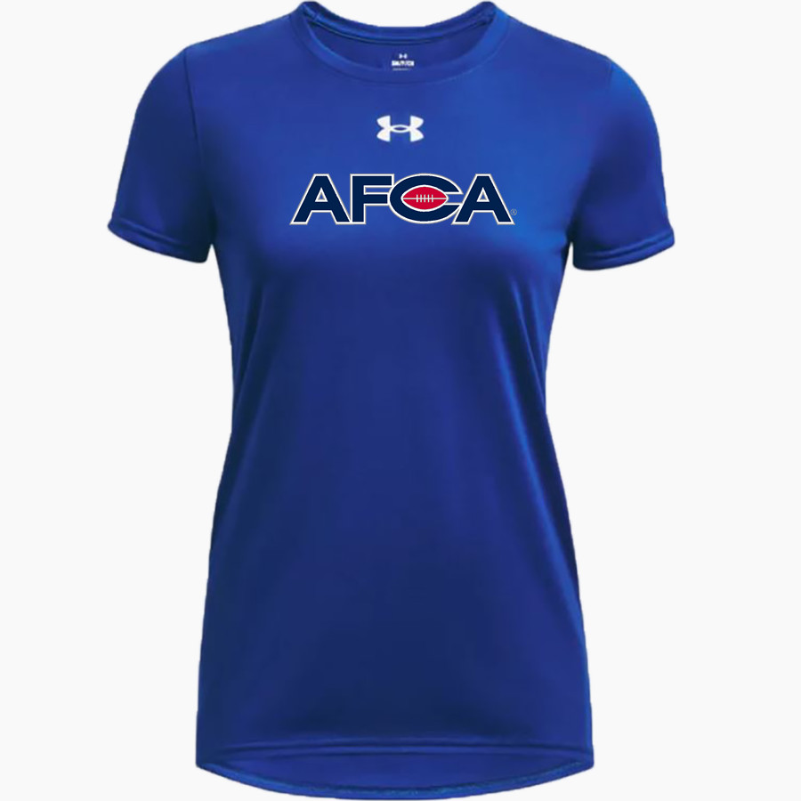AFCA <span class="pdp-name-mascot">Afca Texas</span> UA Women's Team Tech Short Sleeve T-Shirt