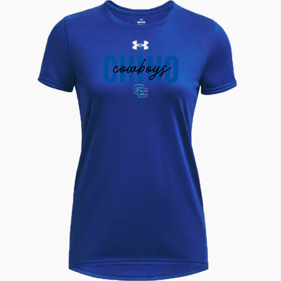 CHINO HIGH SCHOOL COWBOYS <span class="pdp-name-mascot">CHINO COWBOYS</span> UA Women's Team Tech Short Sleeve T-Shirt