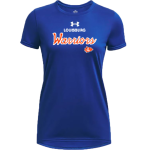 LOUISBURG HIGH SCHOOL WARRIORS <span class="pdp-name-mascot">LOUISBURG WARRIORS</span> UA Women's Team Tech Short Sleeve T-Shirt Front Thumbnail