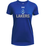 Mackinac Island Lakers <span class="pdp-name-mascot">Mackinac Island Lakers</span> UA Women's Team Tech Short Sleeve T-Shirt Front Thumbnail