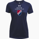 Dexter Southfield <span class="pdp-name-mascot">Dexter Southfield Southfield</span> UA Women's Team Tech Short Sleeve T-Shirt Front Thumbnail