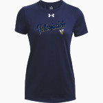 Rochester YellowJackets <span class="pdp-name-mascot">University of Rochester Athletics</span> UA Women's Team Tech Short Sleeve T-Shirt Front Thumbnail