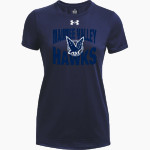 MAUMEE VALLEY COUNTRY DAY SCHOOL HAWKS UA Women's Team Tech Short Sleeve T-Shirt Front Thumbnail