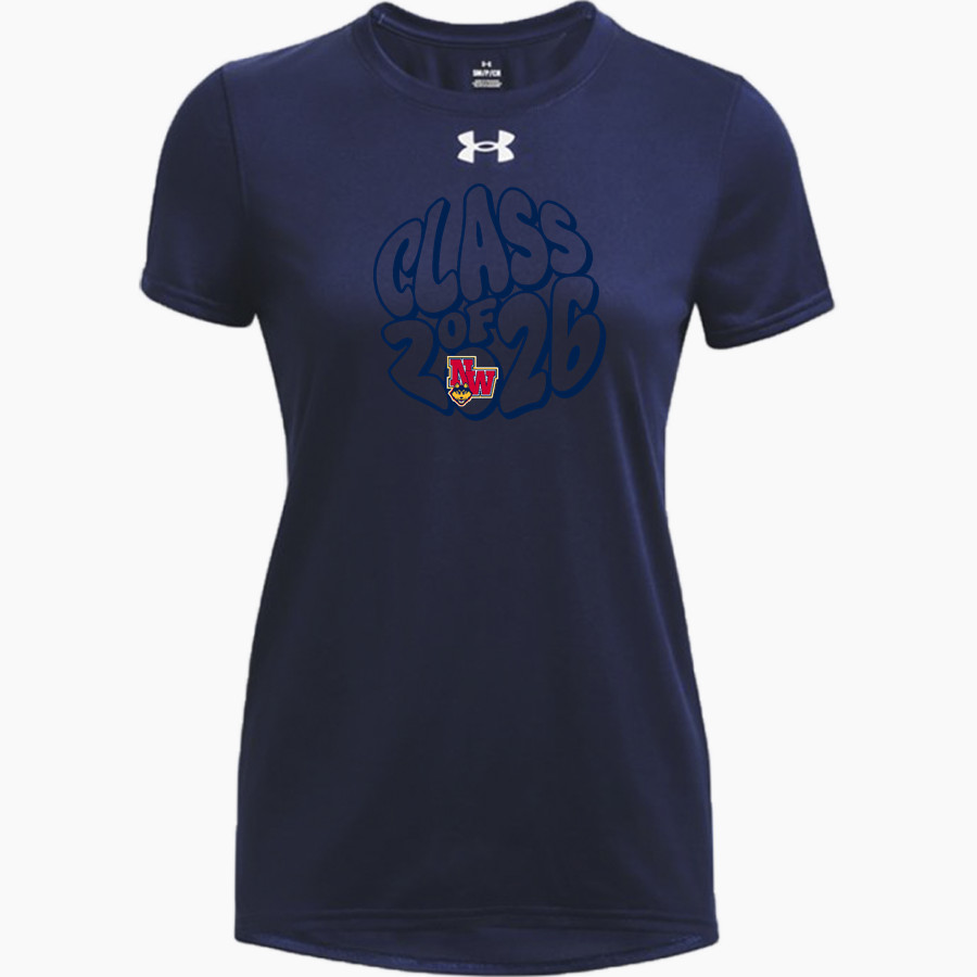 NORTHWEST HIGH SCHOOL HUSKIES <span class="pdp-name-mascot">NORTHWEST HUSKIES</span> UA Women's Team Tech Short Sleeve T-Shirt