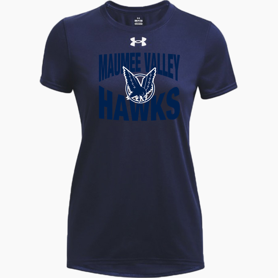 MAUMEE VALLEY COUNTRY DAY SCHOOL HAWKS UA Women's Team Tech Short Sleeve T-Shirt