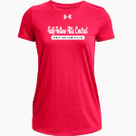 Half Hollow Hills Central Half Hollow Hills <span class="pdp-name-mascot">Half Hollow Hills Central Half Hollow Hills</span> UA Women's Team Tech Short Sleeve T-Shirt Front Thumbnail