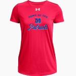 Peter Muhlenberg Patriots <span class="pdp-name-mascot">Peter Muhlenberg Middle School Patriots</span> UA Women's Team Tech Short Sleeve T-Shirt Front Thumbnail