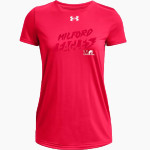Milford Eagles <span class="pdp-name-mascot">Milford Eagles</span> UA Women's Team Tech Short Sleeve T-Shirt Front Thumbnail