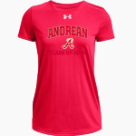 Andrean 59ers <span class="pdp-name-mascot">Andrean 59ers</span> UA Women's Team Tech Short Sleeve T-Shirt Front Thumbnail