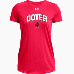 DOVER HIGH SCHOOL LONGHORNS UA Women's Team Tech Short Sleeve T-Shirt Front Thumbnail