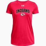 STEPHENS COUNTY HIGH SCHOOL INDIANS <span class="pdp-name-mascot">STEPHENS COUNTY INDIANS</span> UA Women's Team Tech Short Sleeve T-Shirt Front Thumbnail