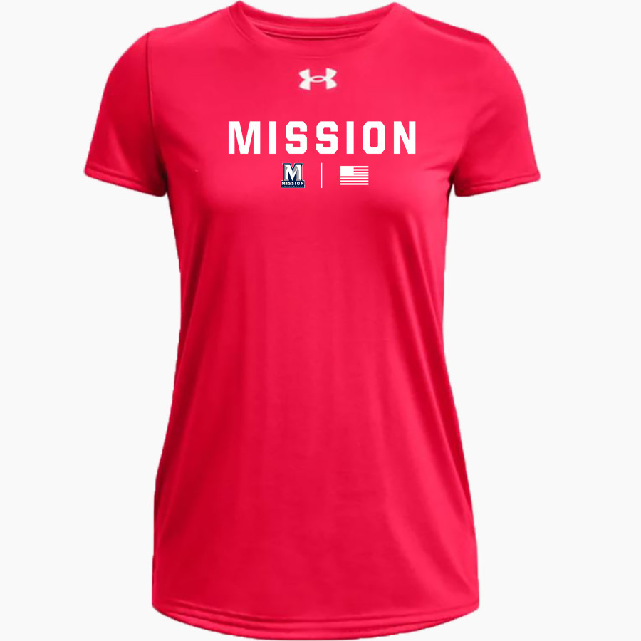 Mission University Mission University UA Women's Team Tech Short Sleeve T-Shirt