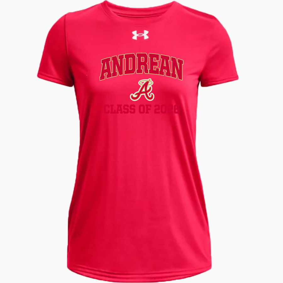 Andrean 59ers <span class="pdp-name-mascot">Andrean 59ers</span> UA Women's Team Tech Short Sleeve T-Shirt