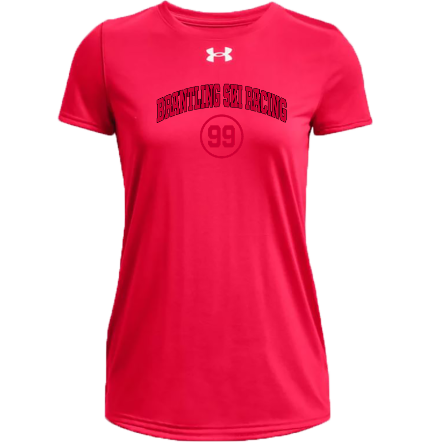 BRANTLING SKI RACING ASSOCIATION <span class="pdp-name-mascot">BRANTLING SKI RACING ASSOCIATION</span> UA Women's Team Tech Short Sleeve T-Shirt