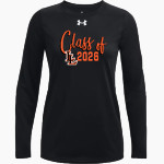 LINDSAY SCHOOL DISTRICT 9 LEOPARDS <span class="pdp-name-mascot">LINDSAY LEOPARDS</span> UA Women's Team Tech Long Sleeve T-Shirt Front Thumbnail