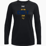 Cape Fear Colts <span class="pdp-name-mascot">Cape Fear Colts</span> UA Women's Team Tech Long Sleeve T-Shirt Front Thumbnail