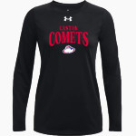 CASTON HIGH SCHOOL COMETS UA Women's Team Tech Long Sleeve T-Shirt Front Thumbnail