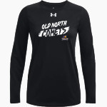Confluence Old North <span class="pdp-name-mascot">Confluence Academy Old North Comets</span> UA Women's Team Tech Long Sleeve T-Shirt Front Thumbnail