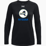 New York State Athletic Administrators Association <span class="pdp-name-mascot">New York State Athletic Administrators Association</span> UA Women's Team Tech Long Sleeve T-Shirt Front Thumbnail
