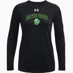 NOTRE DAME HIGH SCHOOL GREEN KNIGHTS UA Women's Team Tech Long Sleeve T-Shirt Front Thumbnail
