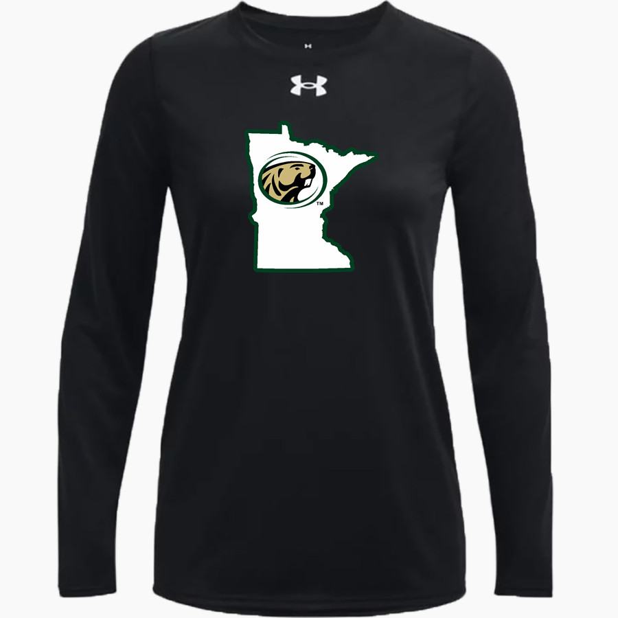 Bemidji State Athletics <span class="pdp-name-mascot">Bemidji State Beavers</span> UA Women's Team Tech Long Sleeve T-Shirt