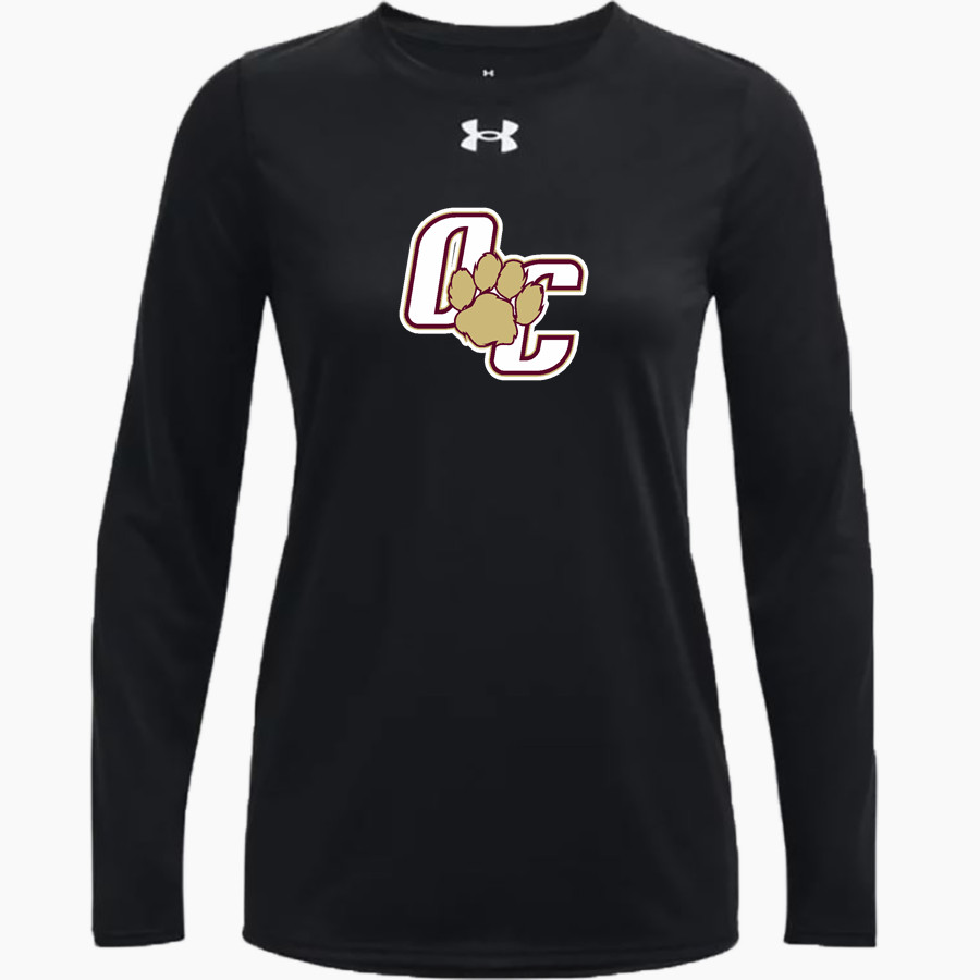OLD COLONY REF VO TECH HIGH Cougars UA Women's Team Tech Long Sleeve T-Shirt