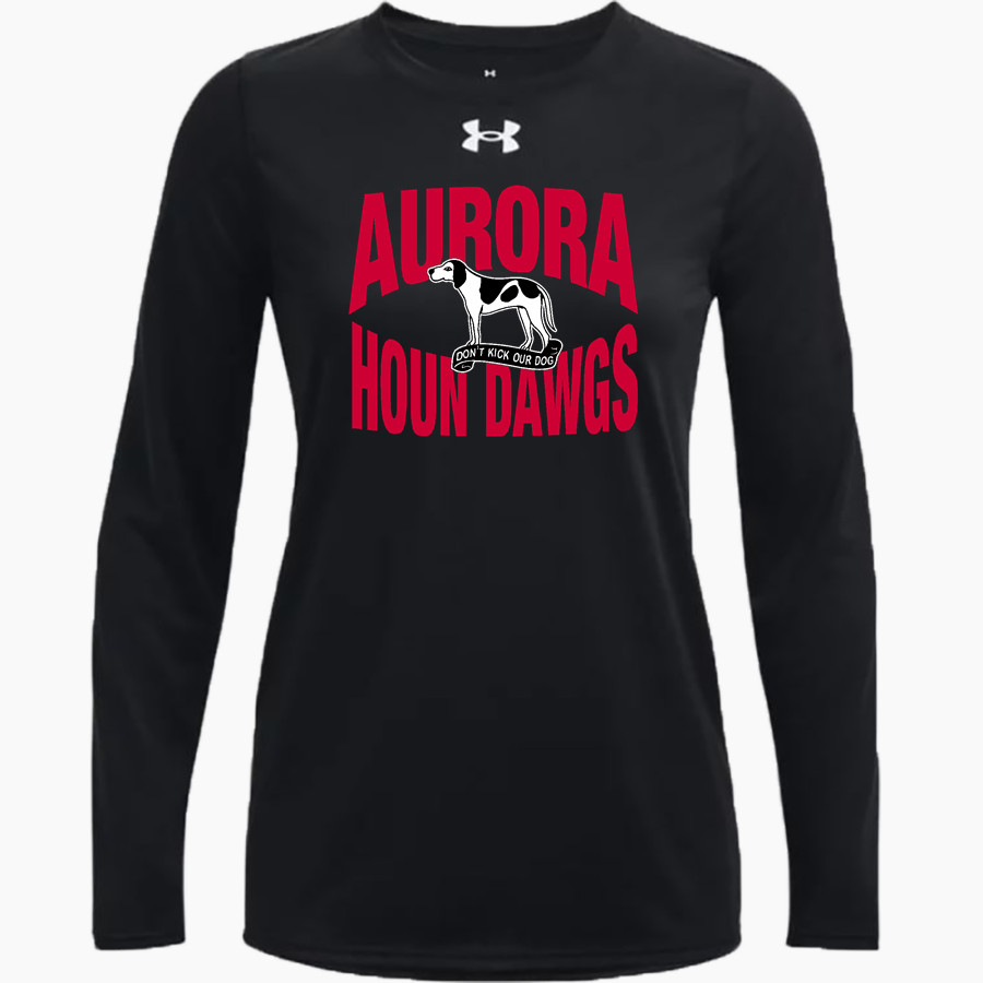 AURORA HIGH SCHOOL HOUN DAWGS <span class="pdp-name-mascot">AURORA HOUN DAWGS</span> UA Women's Team Tech Long Sleeve T-Shirt