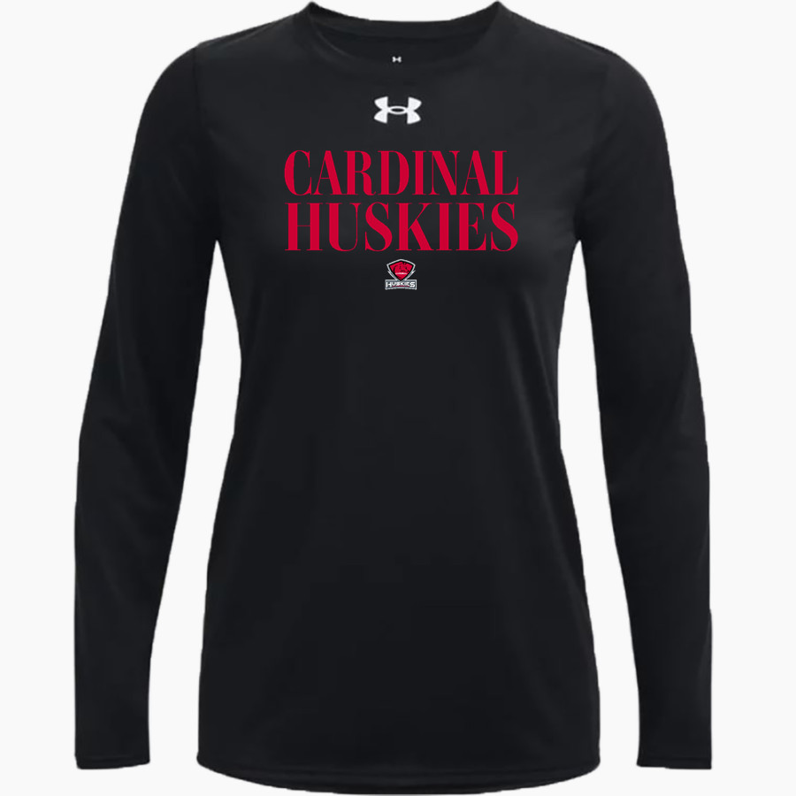 CARDINAL HIGH SCHOOL HUSKIES UA Women's Team Tech Long Sleeve T-Shirt
