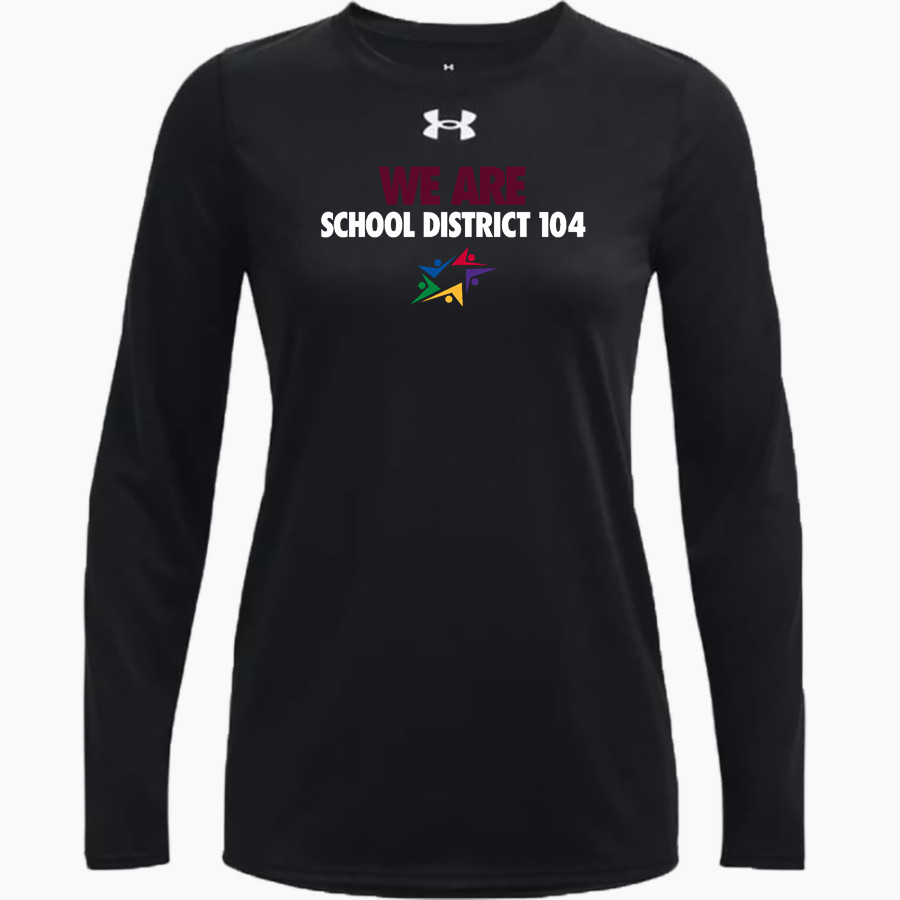 School District 104 District 104 <span class="pdp-name-mascot">Cook County 104 District 104</span> UA Women's Team Tech Long Sleeve T-Shirt