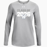 Pleasant View Christian Warriors <span class="pdp-name-mascot">Pleasant View Warriors</span> UA Women's Team Tech Long Sleeve T-Shirt Front Thumbnail