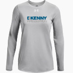 KENNY  PIPE & SUPPLY UA Women's Team Tech Long Sleeve T-Shirt Front Thumbnail