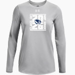 WEST GEAUGA HIGH SCHOOL WOLVERINES ONLINE STORE <span class="pdp-name-mascot">WEST GEAUGA WOLVERINES</span> UA Women's Team Tech Long Sleeve T-Shirt Front Thumbnail