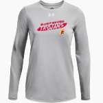 HILLCREST HIGH SCHOOL TROJANS <span class="pdp-name-mascot">Hillcrest High School TROJANS</span> UA Women's Team Tech Long Sleeve T-Shirt Front Thumbnail