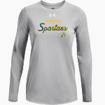 MASON CO CENTRAL HIGH SCHOOL SPARTANS <span class="pdp-name-mascot">MASON CO SPARTANS</span> UA Women's Team Tech Long Sleeve T-Shirt Front Thumbnail