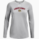 LIBERTY COUNTY HIGH SCHOOL BULLDOGS <span class="pdp-name-mascot">LIBERTY COUNTY BULLDOGS</span> UA Women's Team Tech Long Sleeve T-Shirt Front Thumbnail