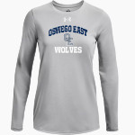 Oswego East Wolves <span class="pdp-name-mascot">Oswego East Wolves</span> UA Women's Team Tech Long Sleeve T-Shirt Front Thumbnail