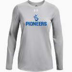 WESTERN HIGH SCHOOL PIONEERS UA Women's Team Tech Long Sleeve T-Shirt Front Thumbnail