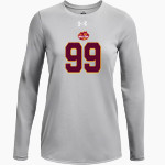 Oak Hills Christian College Wolfpack UA Women's Team Tech Long Sleeve T-Shirt Front Thumbnail